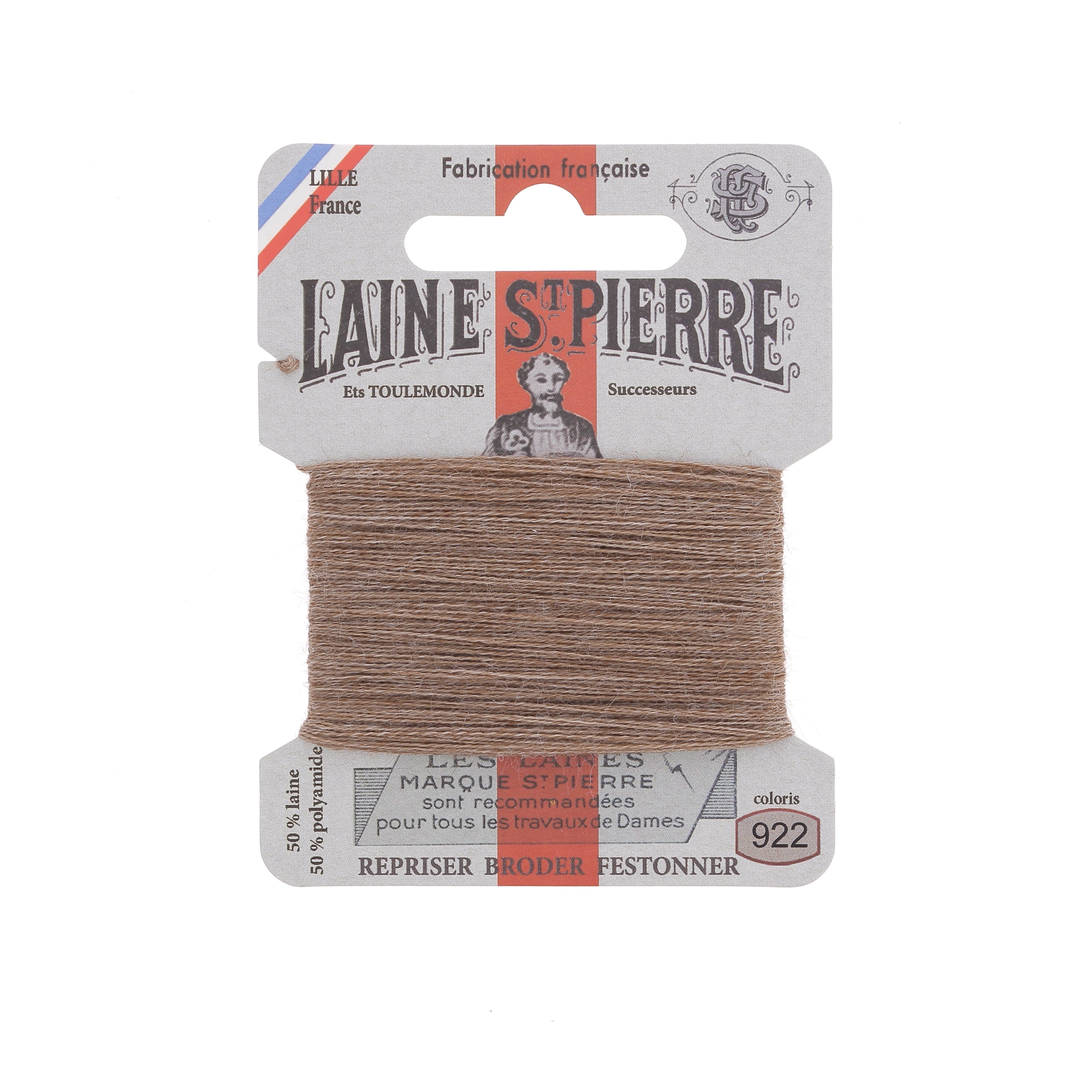 Hilo de bordar - Lana St Pierre - Carta de colores marrón