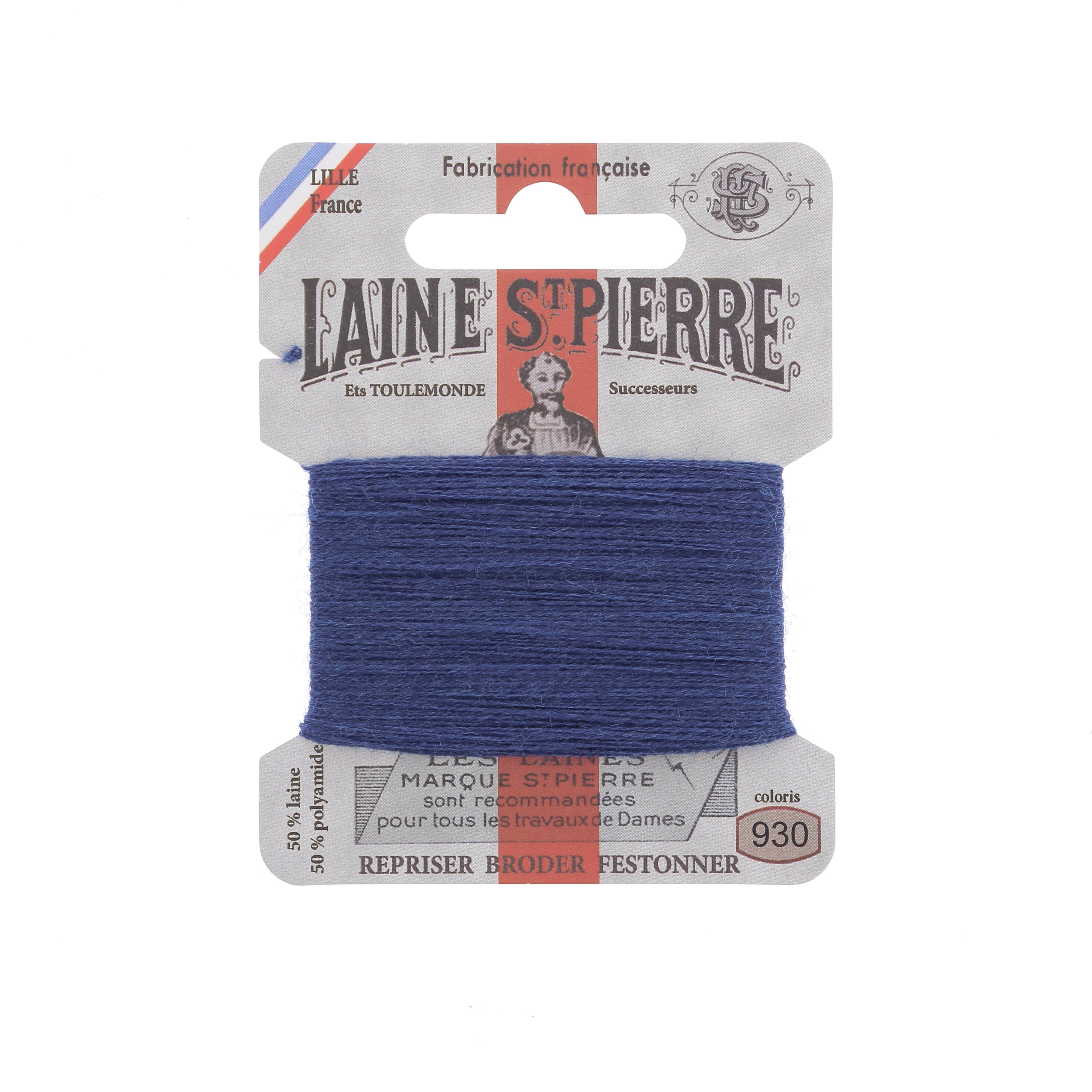 Hilo de bordar - Lana St Pierre - Carta de colores azul
