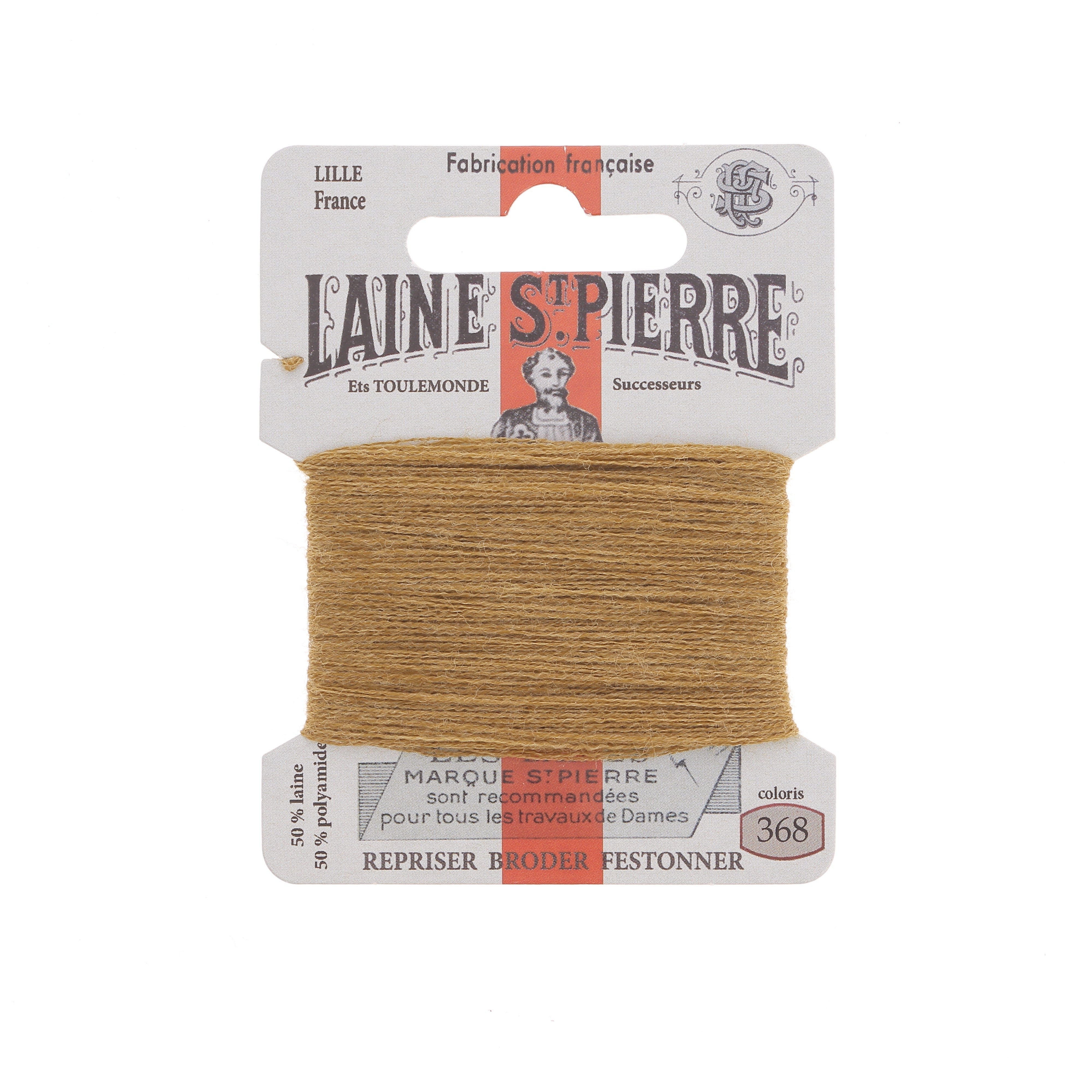 Hilo de bordar - Lana St Pierre - Carta de colores amarillo y naranja