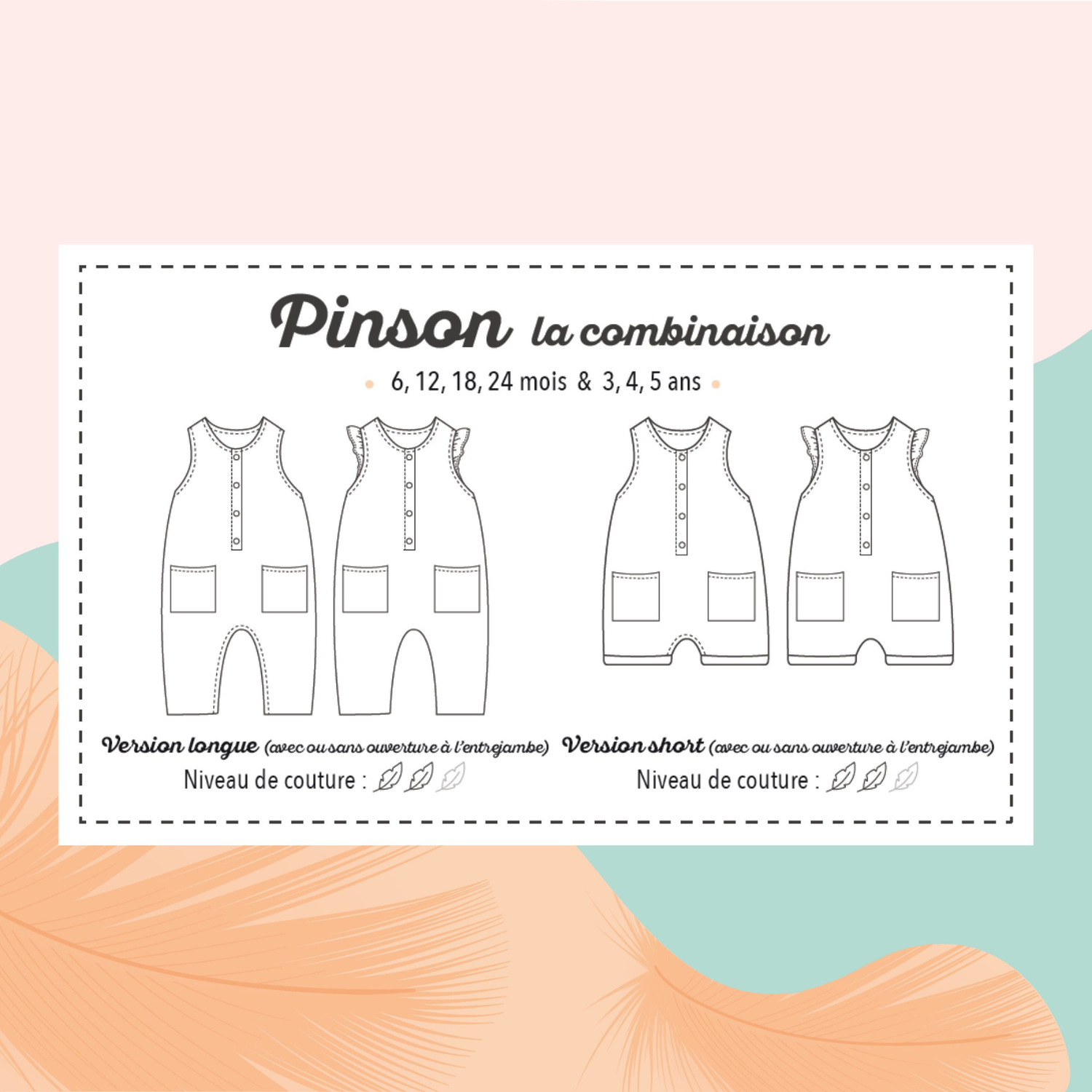 Pinson the combo - Marmaï Patterns