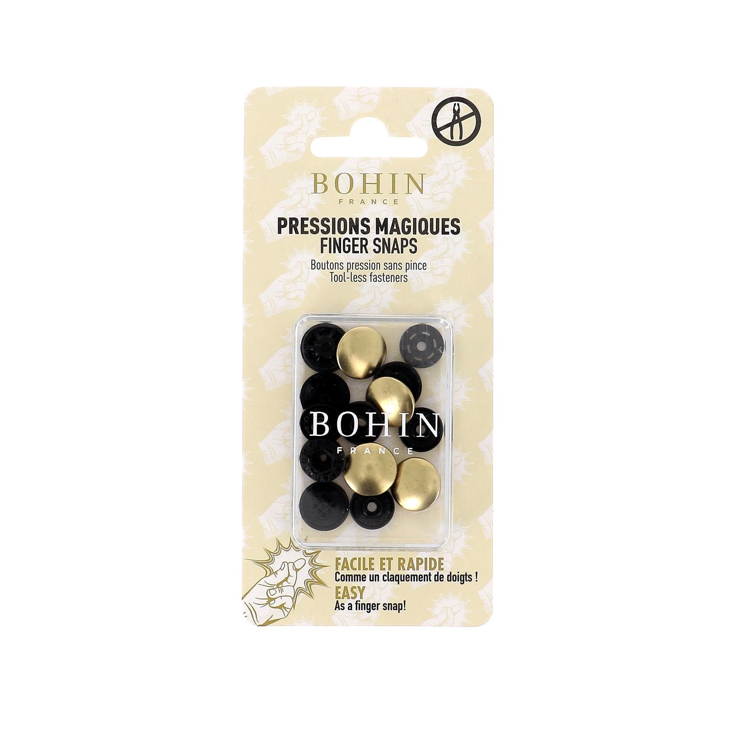 Pressions magiques metal 14 mm 3