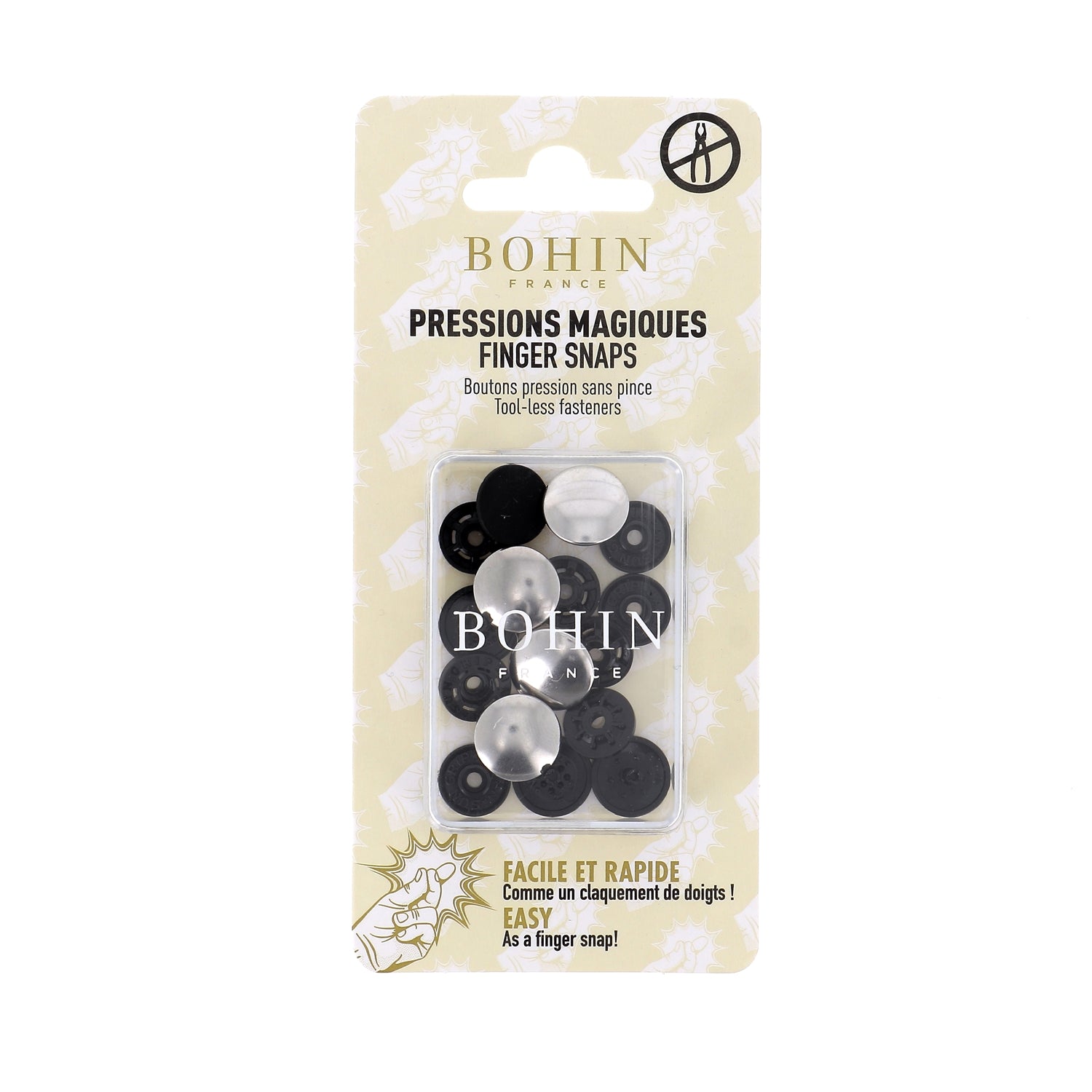 Pressions magiques metal 14 mm 5