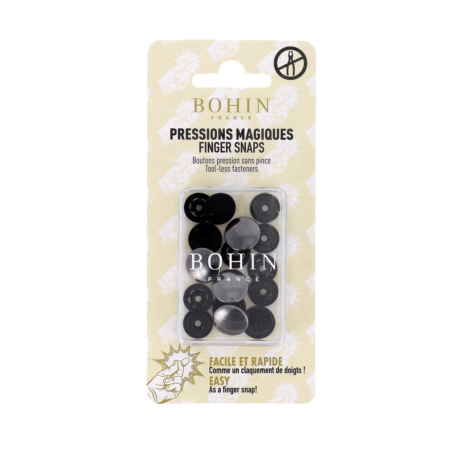 Pressions magiques metal 14 mm 8