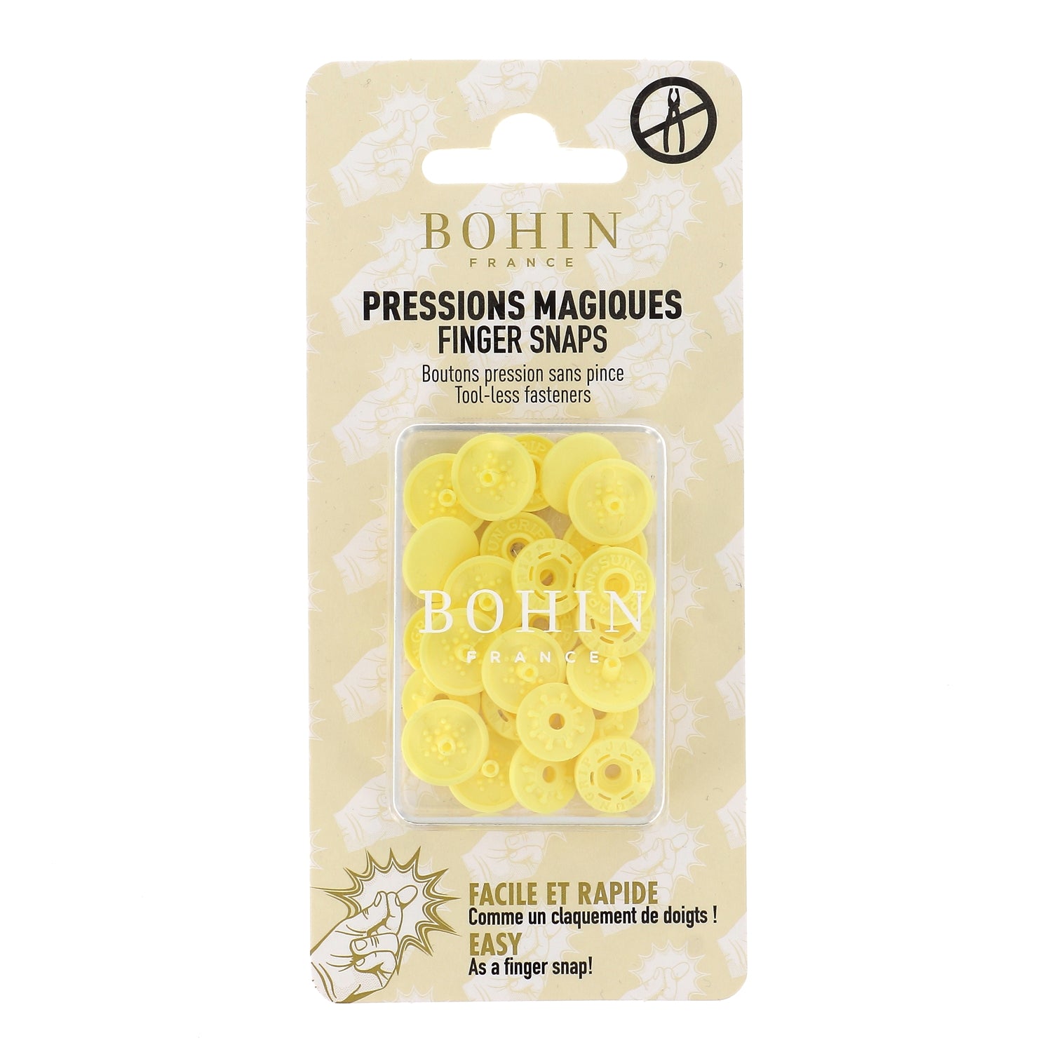 Pressions magiques sans pince 13mm 12