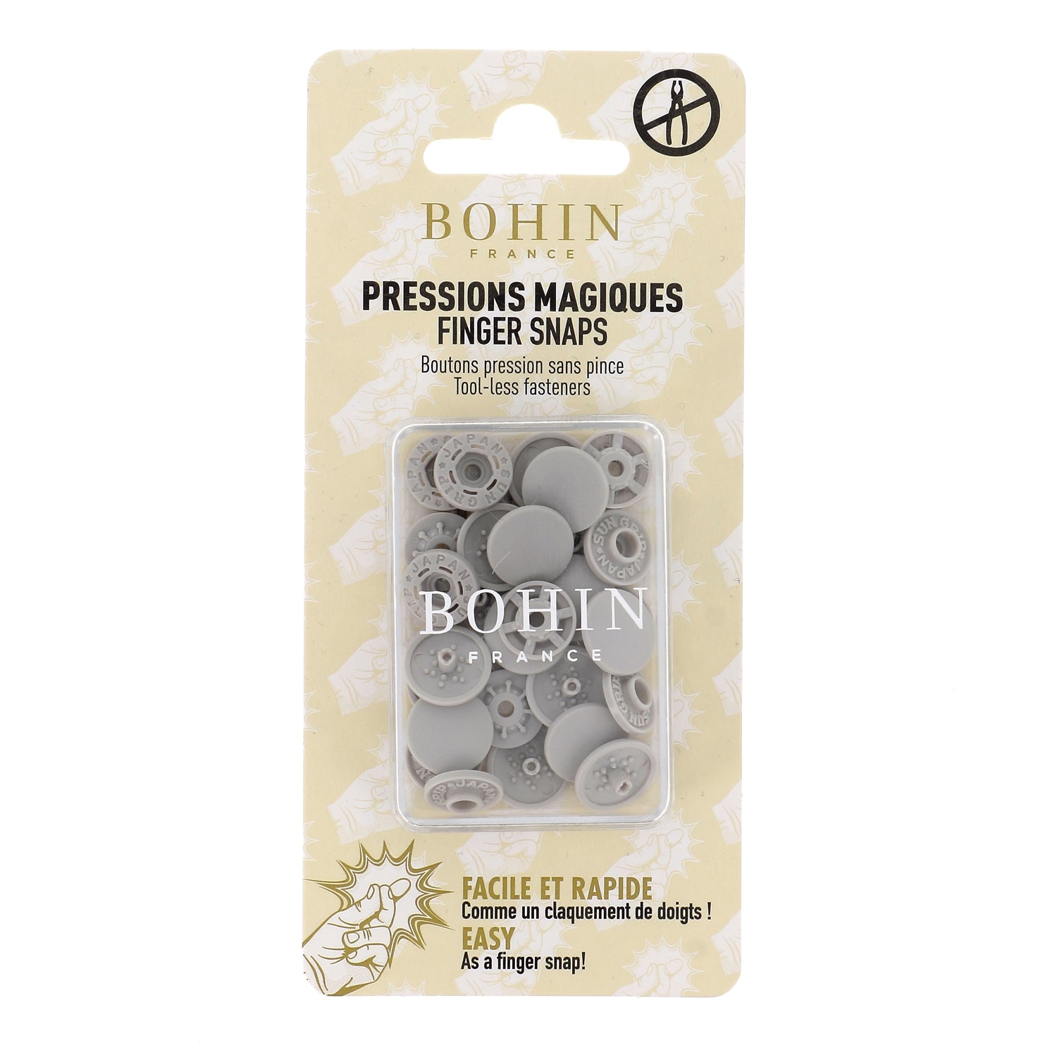 Pressions magiques sans pince 13mm 30