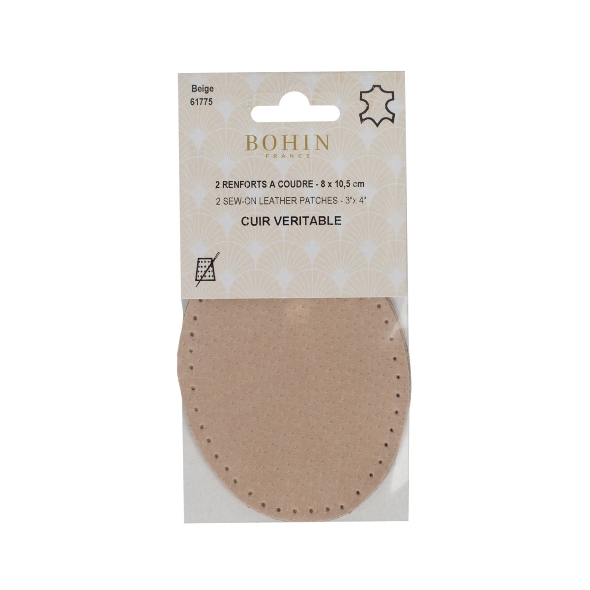 Renforts coudes et genoux - Cuir - À coudre - Image 4