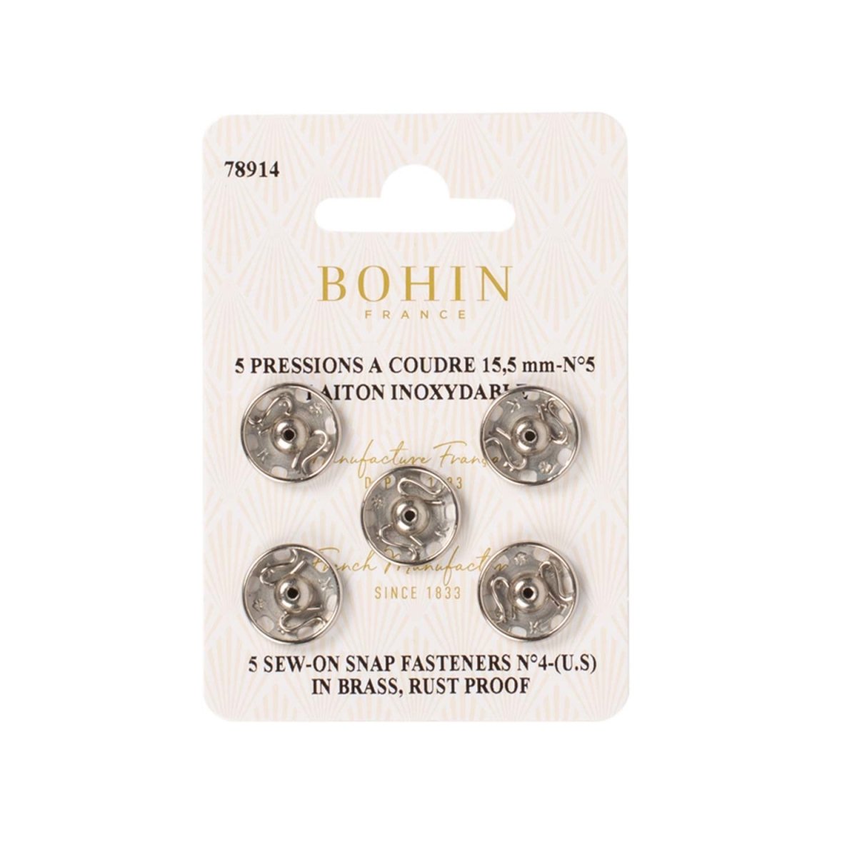 Pression à coudre - Image 5