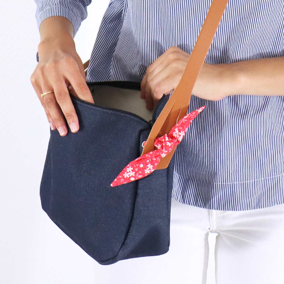 Grande anse sac à main 125 cm - Image 2