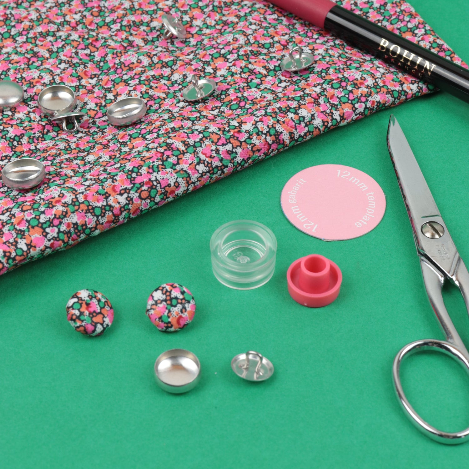 Buttons to cover