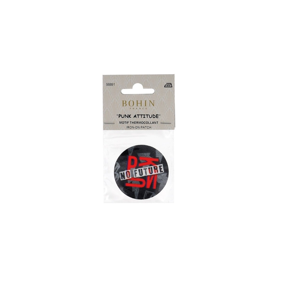 Patch thermocollant punk attitude - Image 4