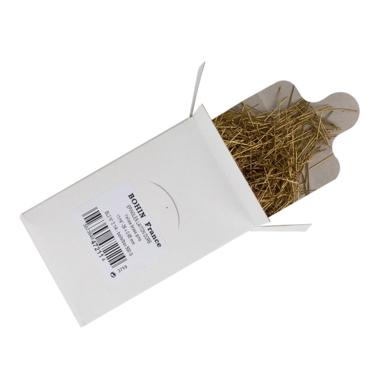 Epingles de confection en laiton N°3/0 -Rubannerie - Image 15