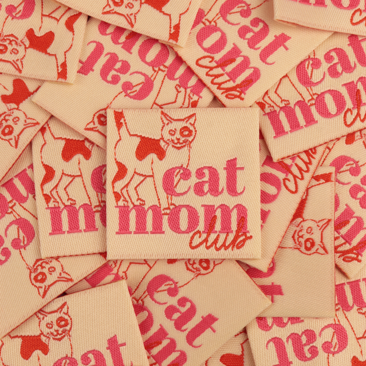 Label - Cat Mom Club