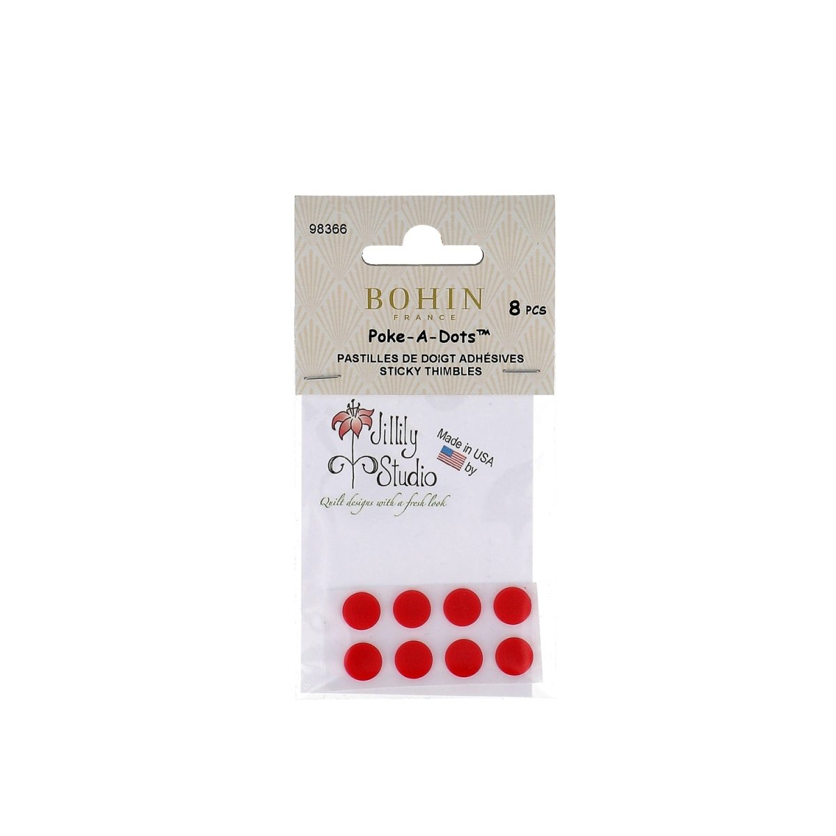 Pastilles "pousse-aiguilles" adhésives - Image 2