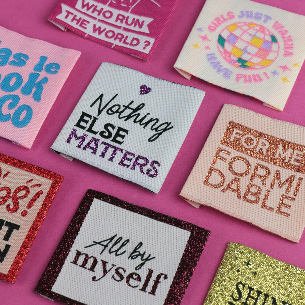 Set of 10 "Music" labels