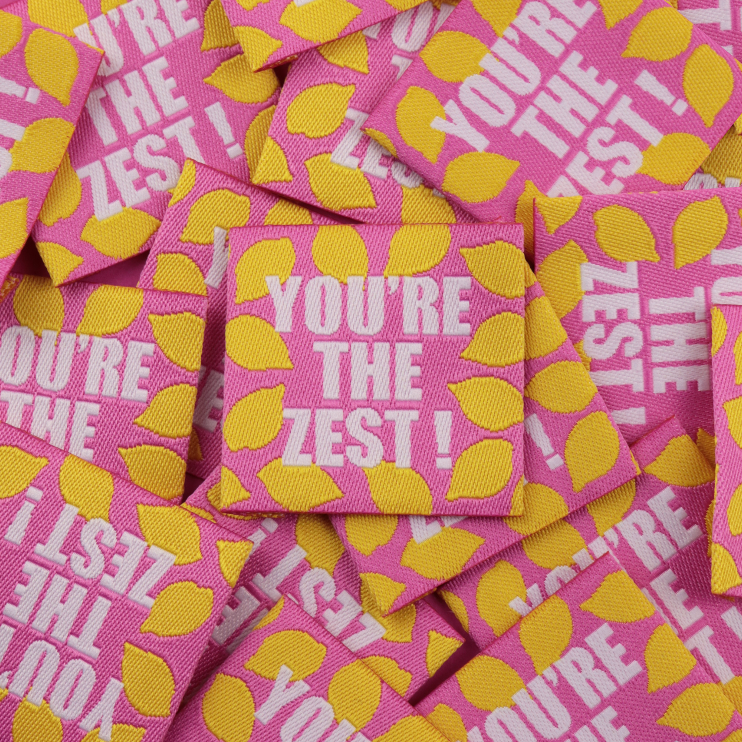 Étiquette tissée à coudre BOHIN x Gaël & Sew