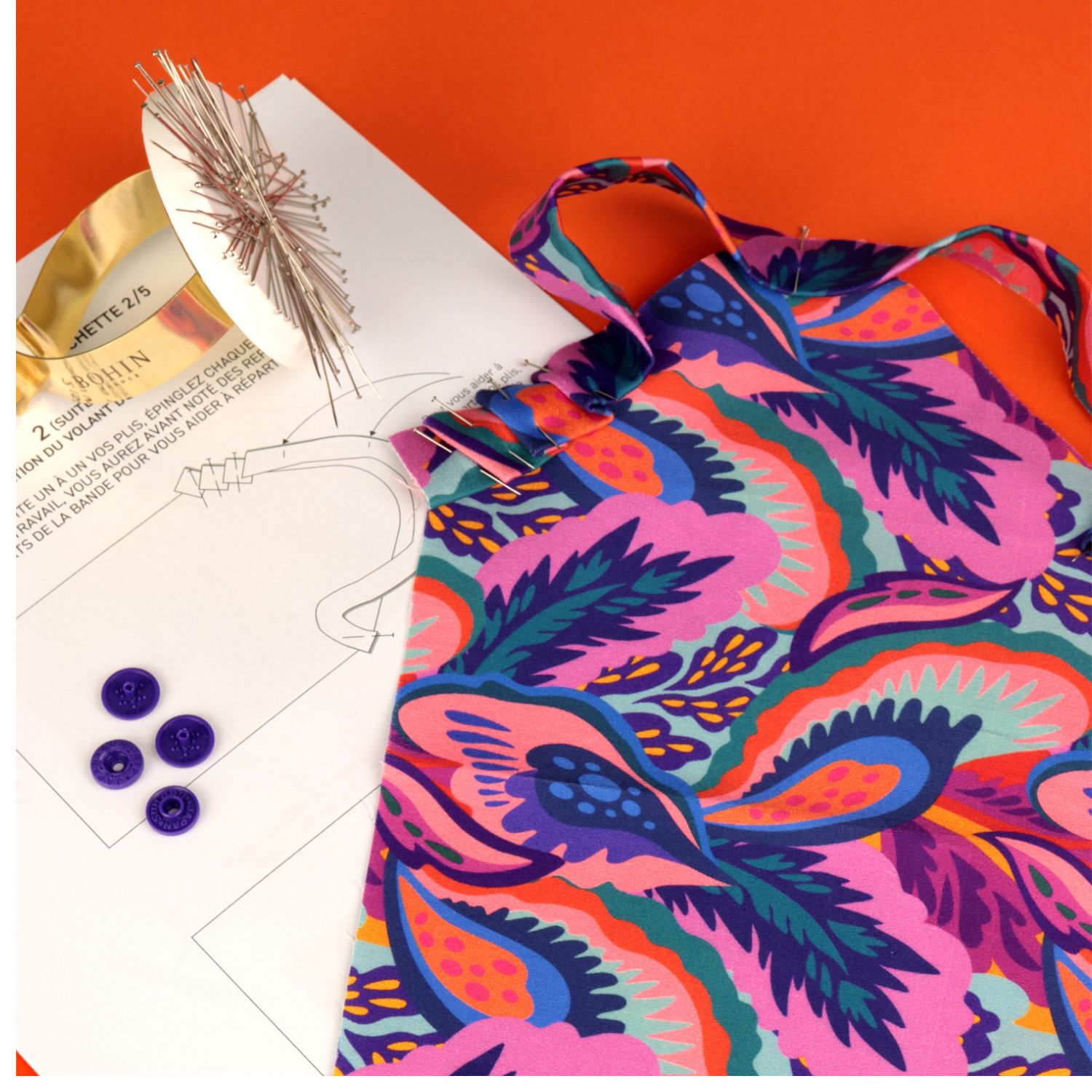 Tuto couture : la pochette à volants