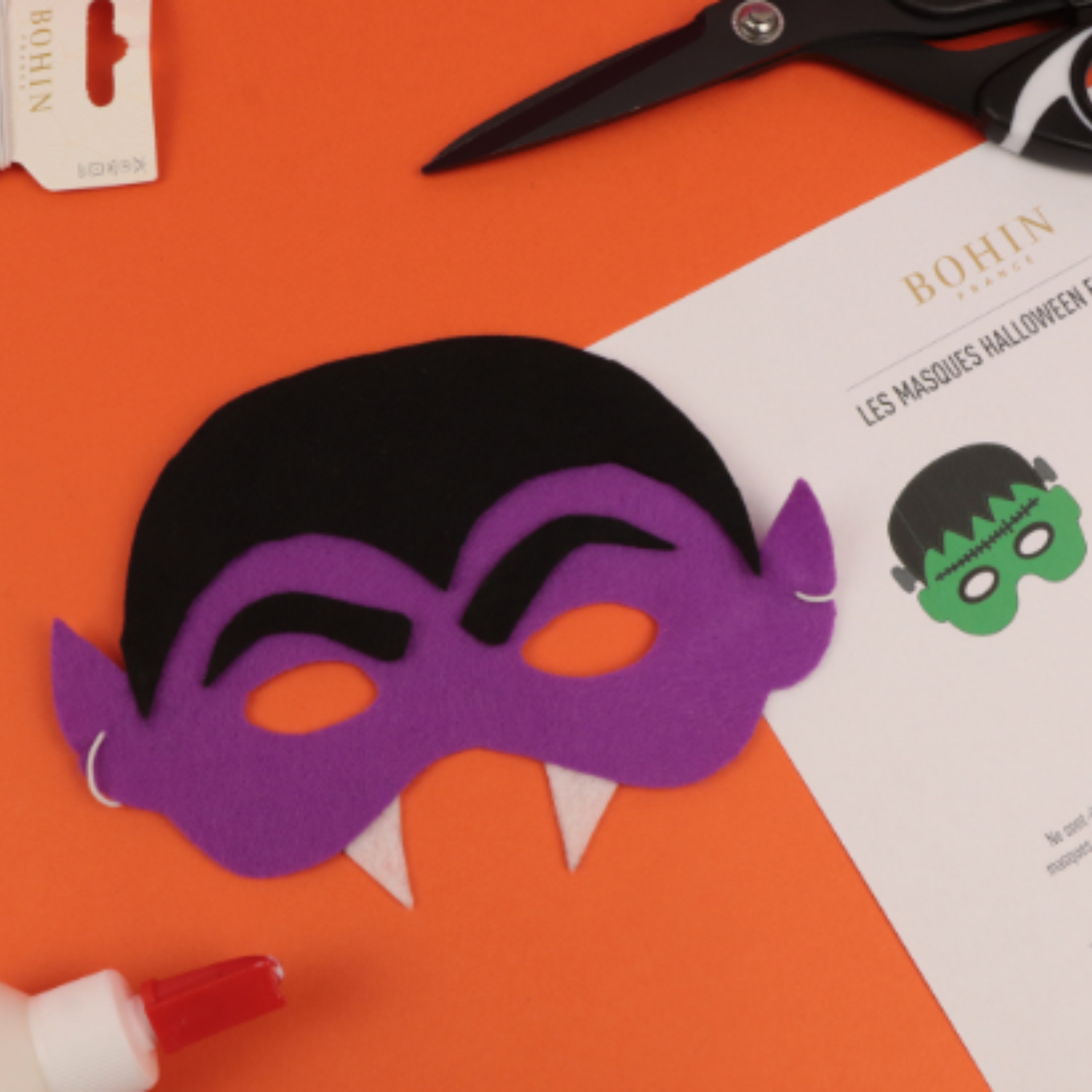 Tuto couture : les masques d'Halloween