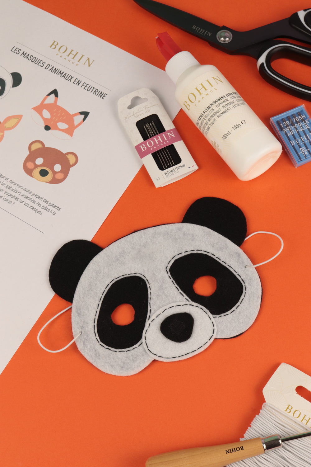 Tuto couture : créer vos masques d’animaux en feutrine