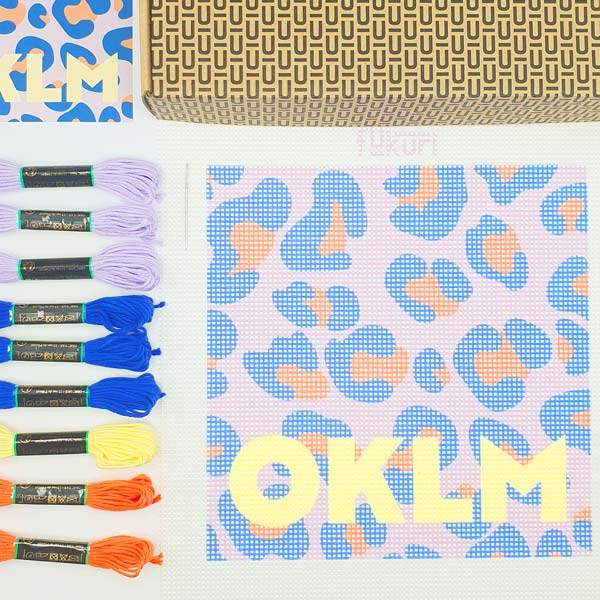 OKLM cross stitch kit - Fukuri