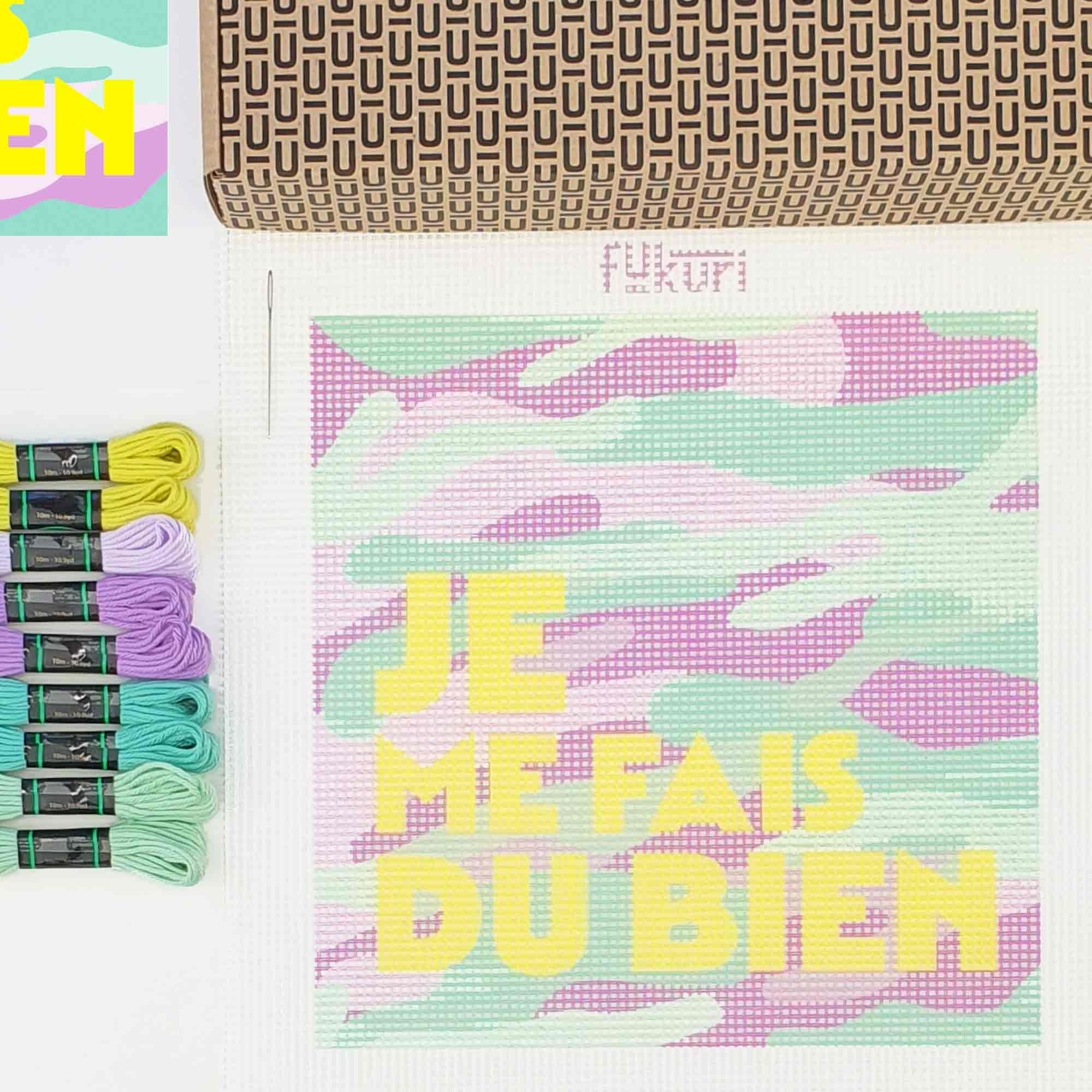 "I'm Doing Myself Good" Canvas Kit - Fukuri