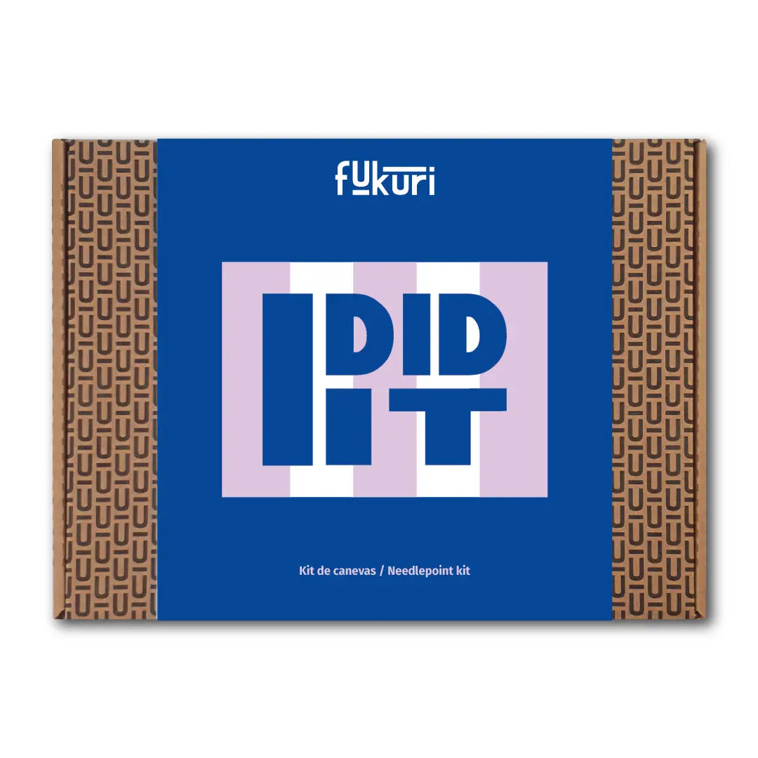 Kit de lienzo I did it - Fukuri