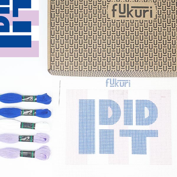 Embroidery kit I did it - Fukuri