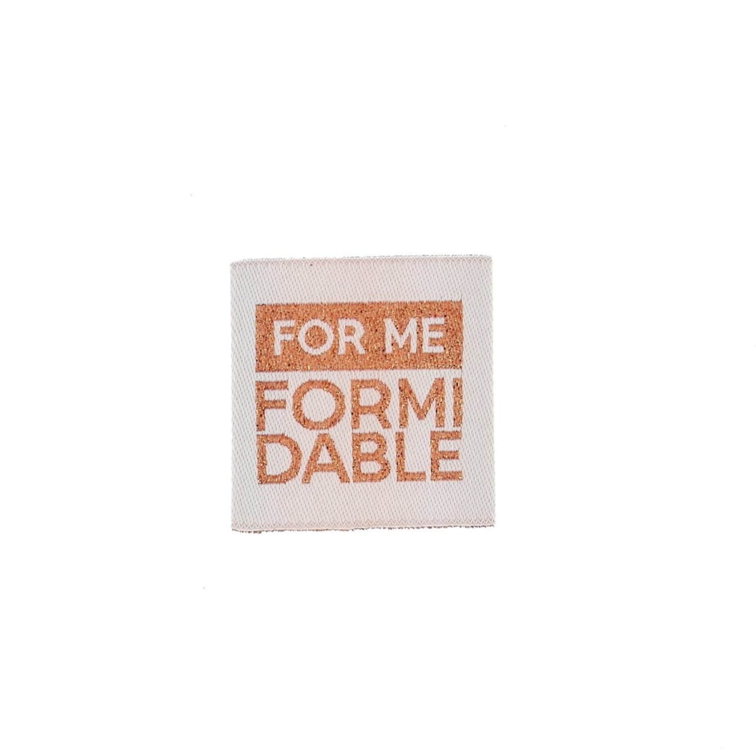 Label - For me formidable