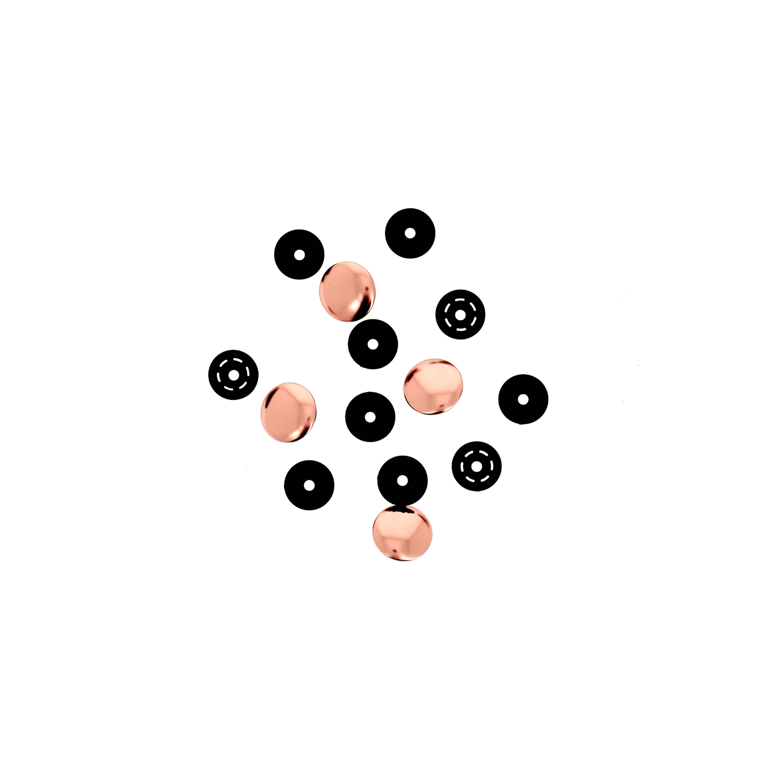 Metal magic snaps - ø 14 mm