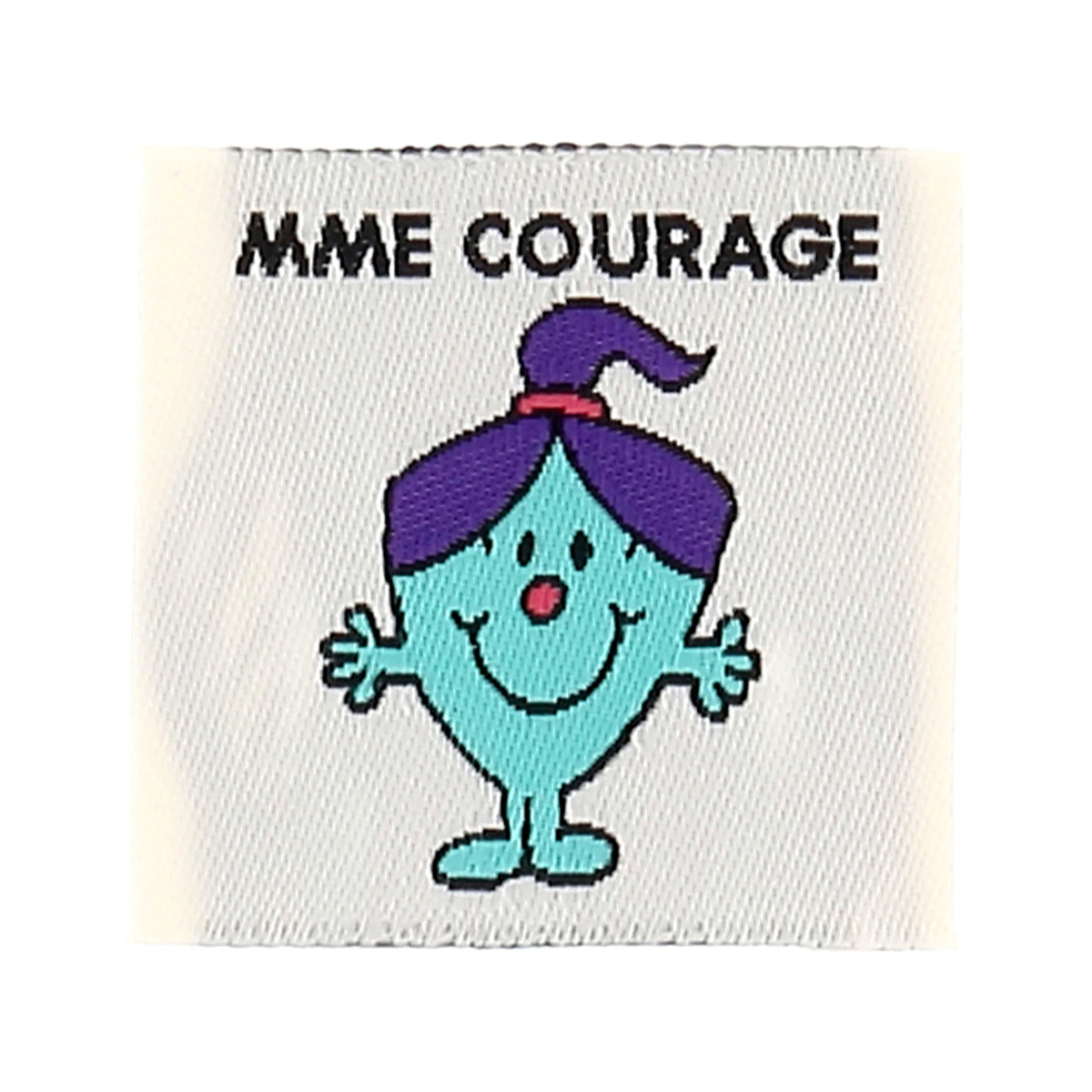 Étiquette - Madame Courage