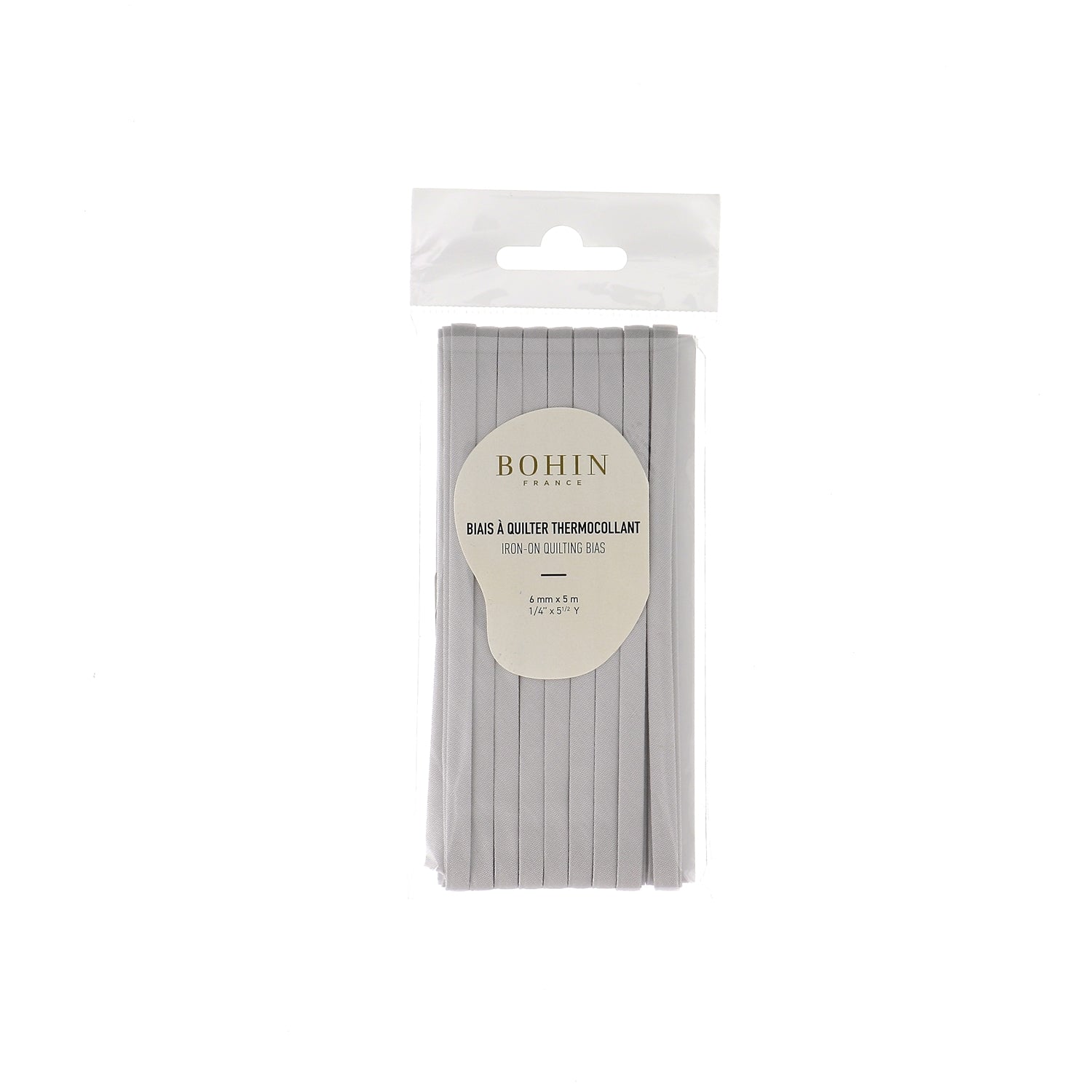 Iron-on quilting bias tape