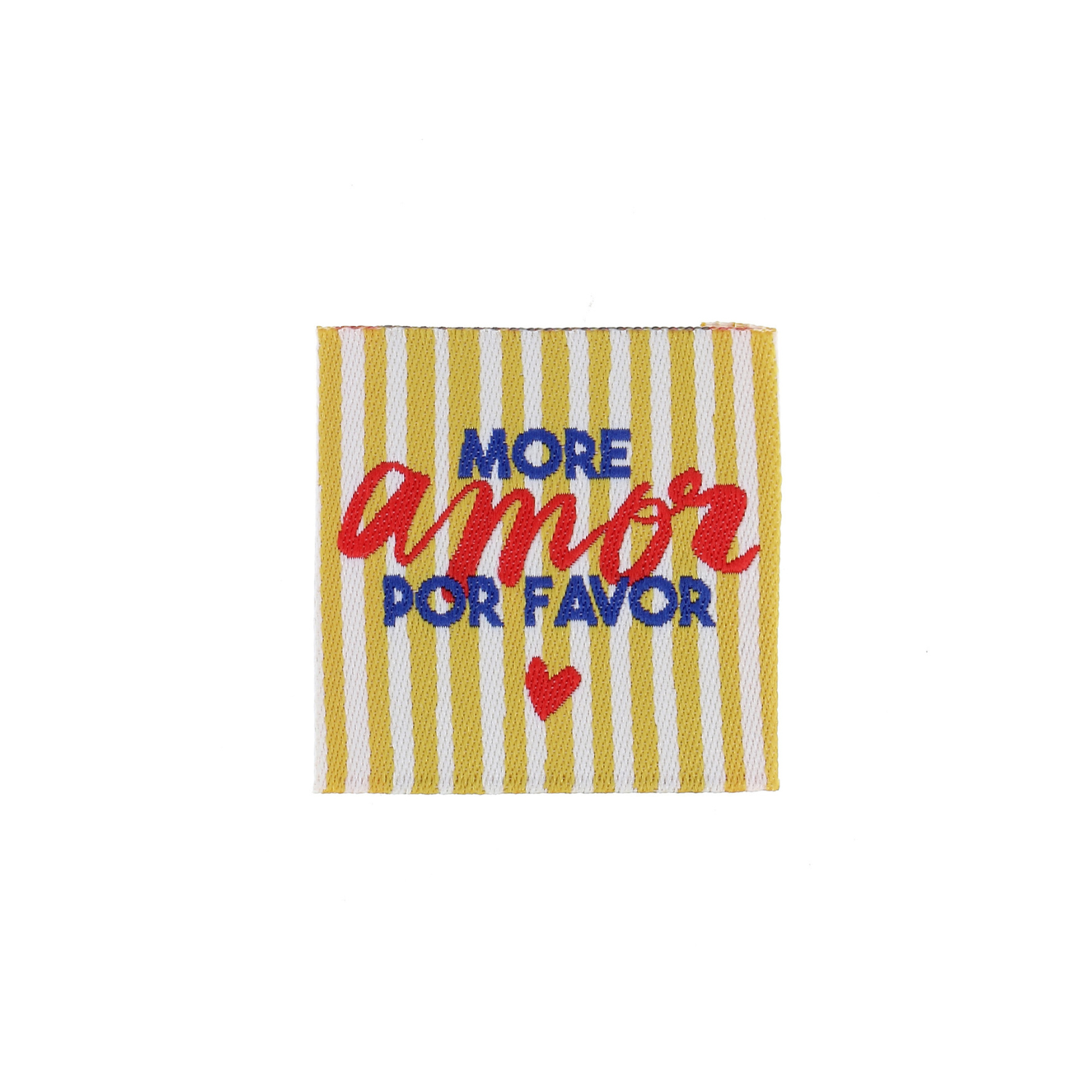Étiquette - More amor por favor