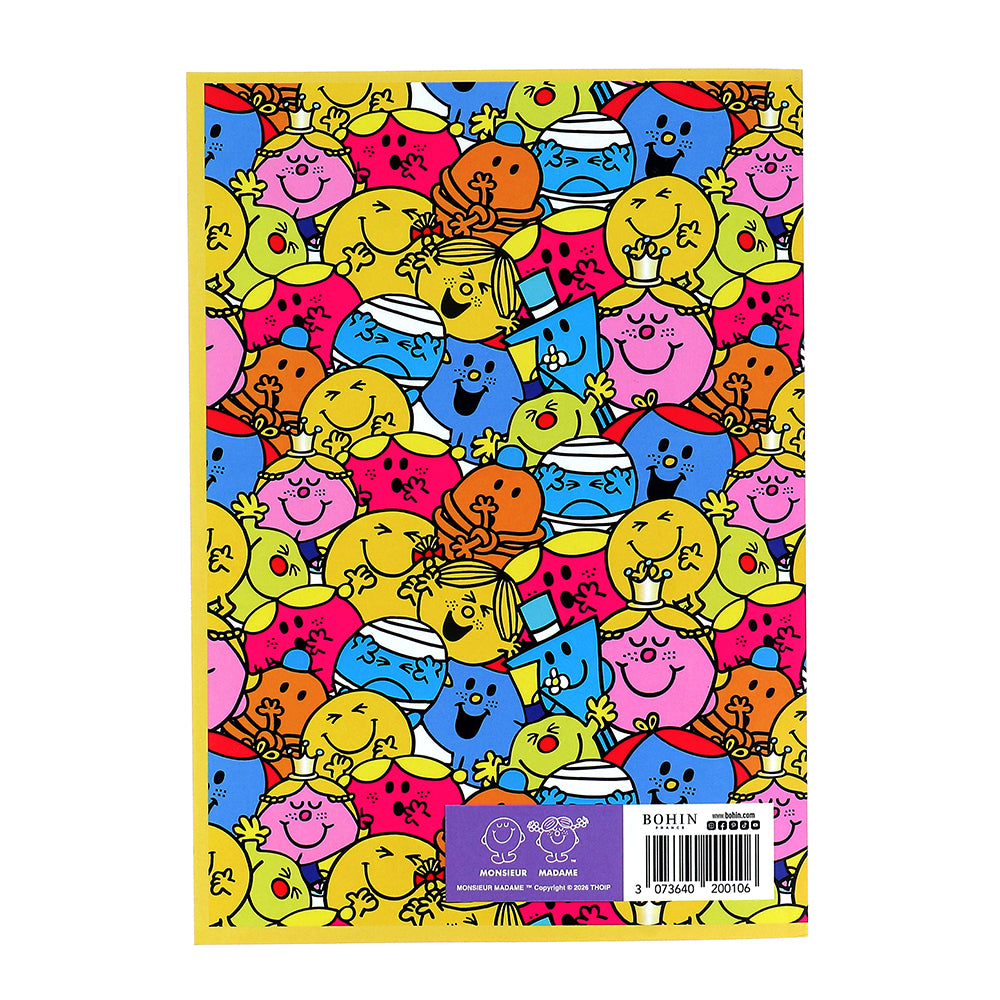 Carnet créatif A5 - Collection Monsieur Madame
