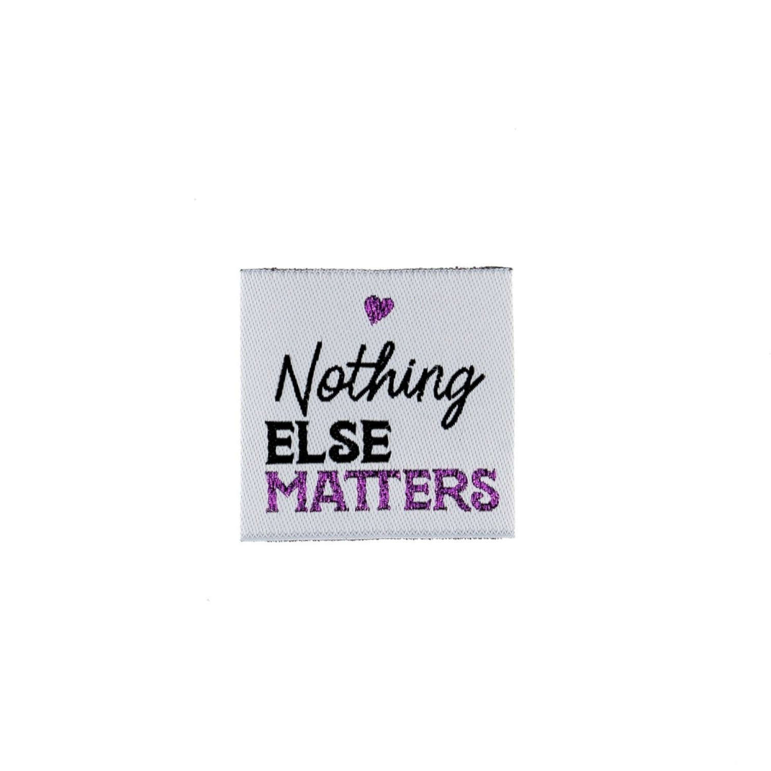 Étiquette - Nothing else matters