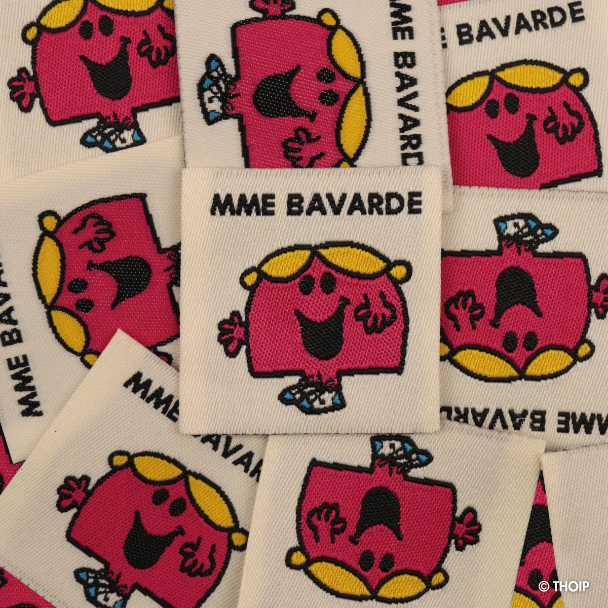 Étiquette - Madame Bavarde