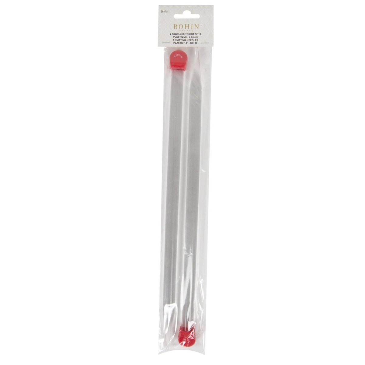 Aiguilles à tricoter plastique 35 cm - Image 8