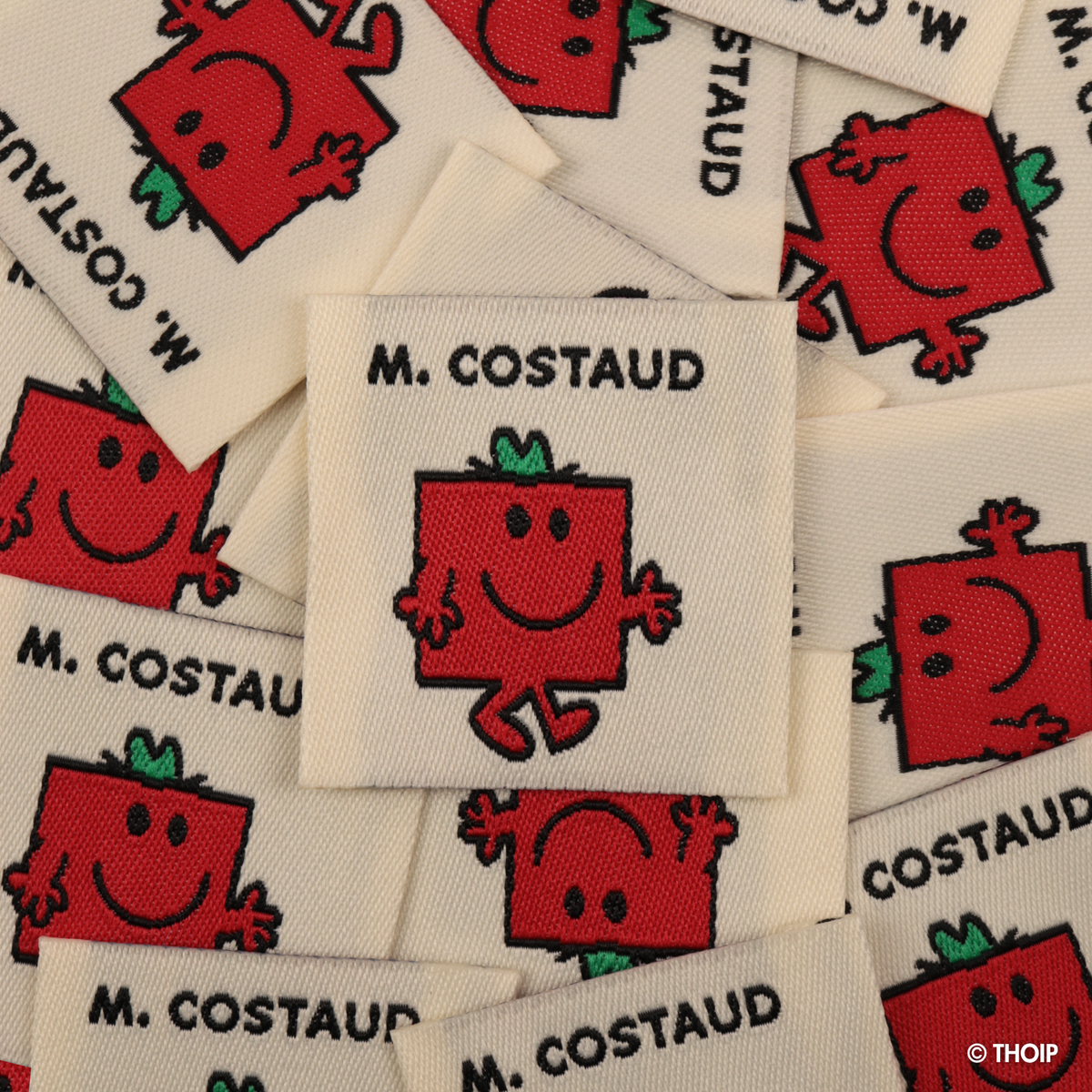 Étiquette - Monsieur Costaud