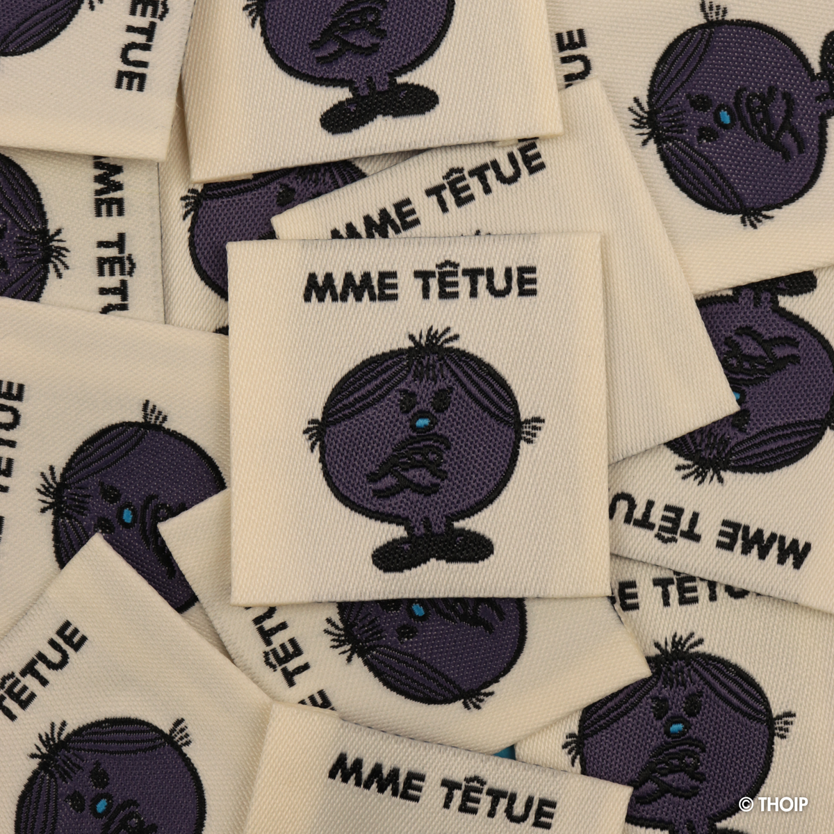 Étiquette - Madame Têtue