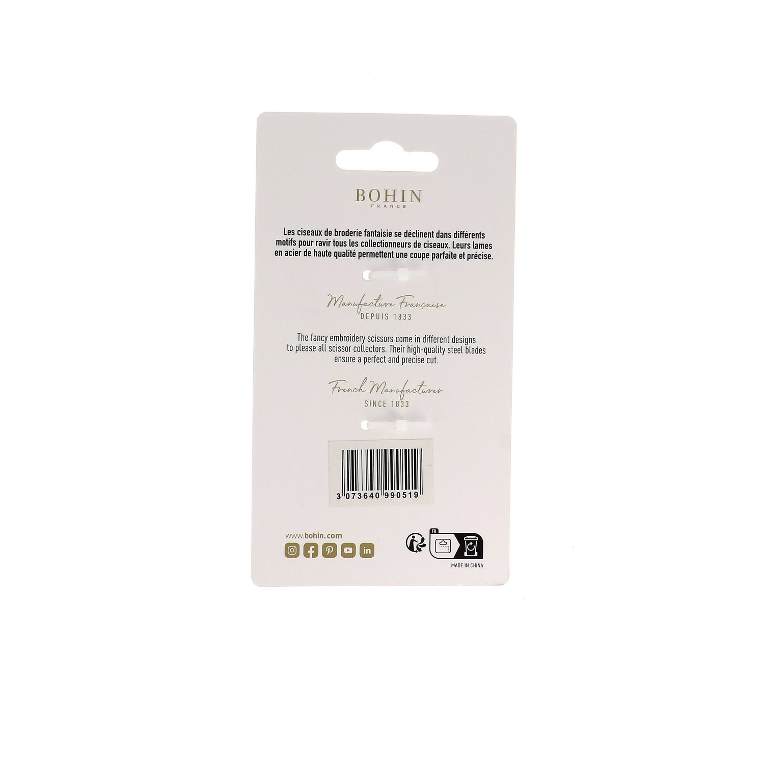 Ciseaux de broderie fantaisie - Collection Blossom - 4 couleurs - Image 7