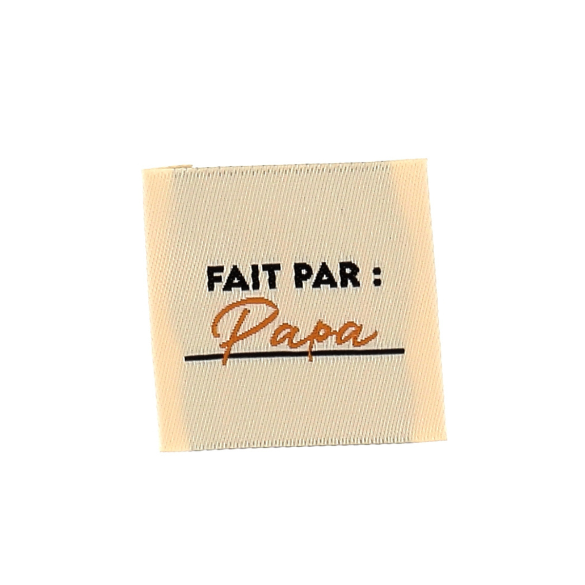 Label - Made by: Dad