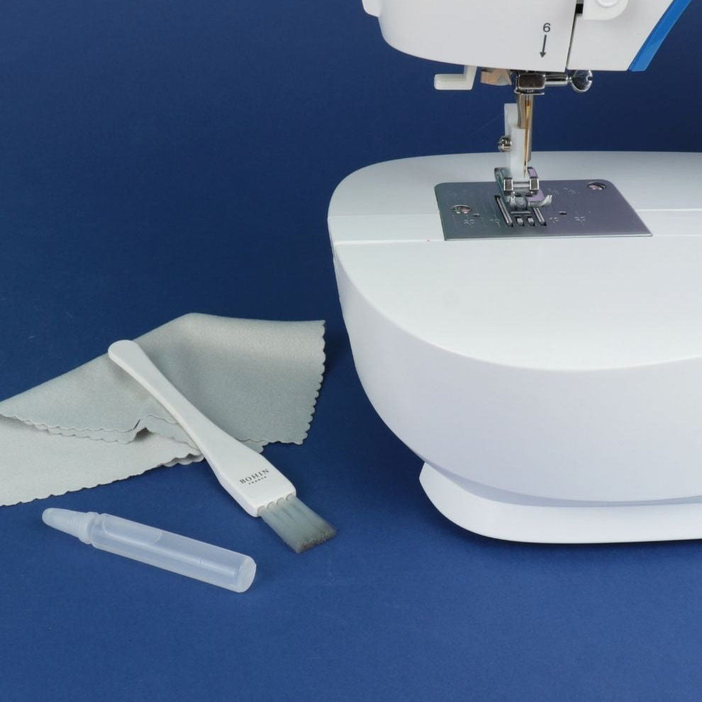 Sewing machine cleaning kit