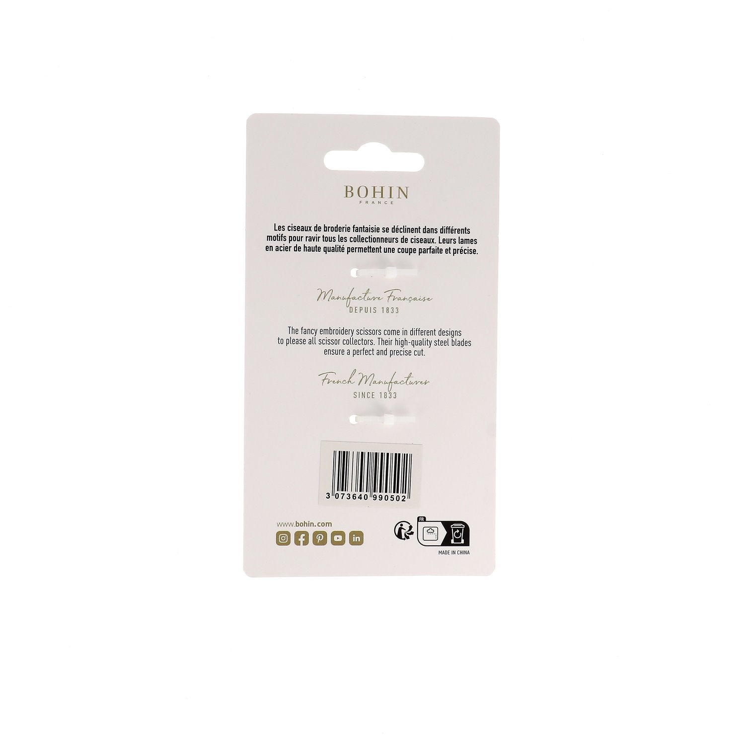 Ciseaux de broderie fantaisie - Collection Blossom - 4 couleurs - Image 5