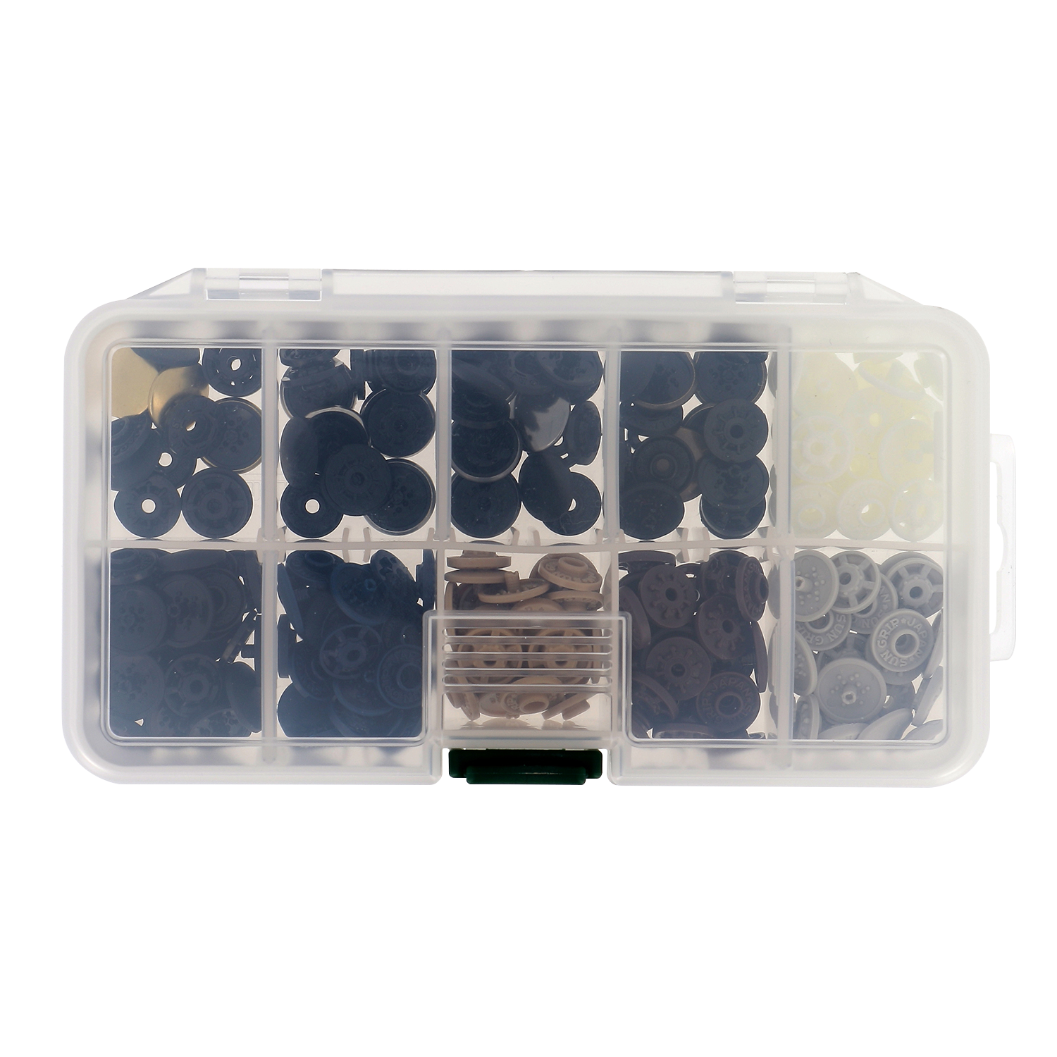 Boîte de 64 pressions magiques - Coloris classiques