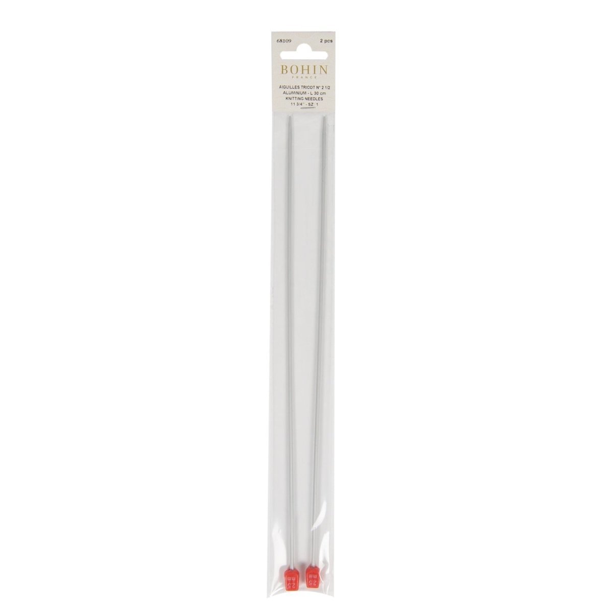Aiguilles tricot aluminium 30 cm - Image 3
