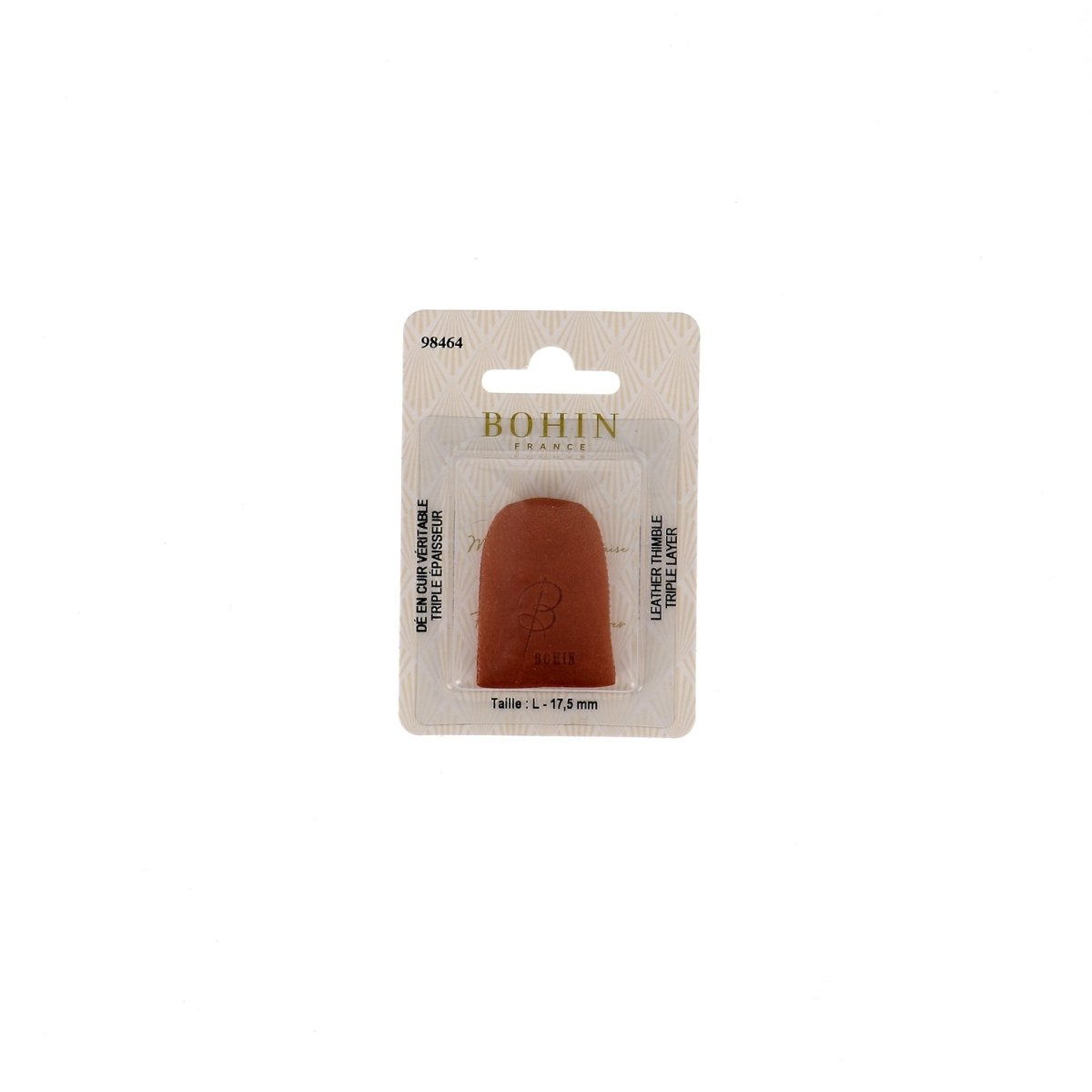 Dés à coudre en cuir taille S - Image 6