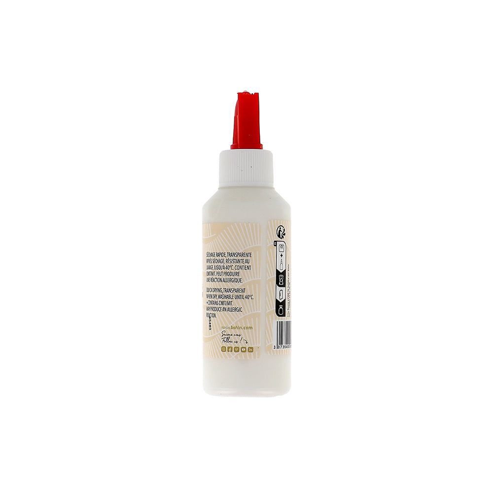 Colle textile permanente sans solvant