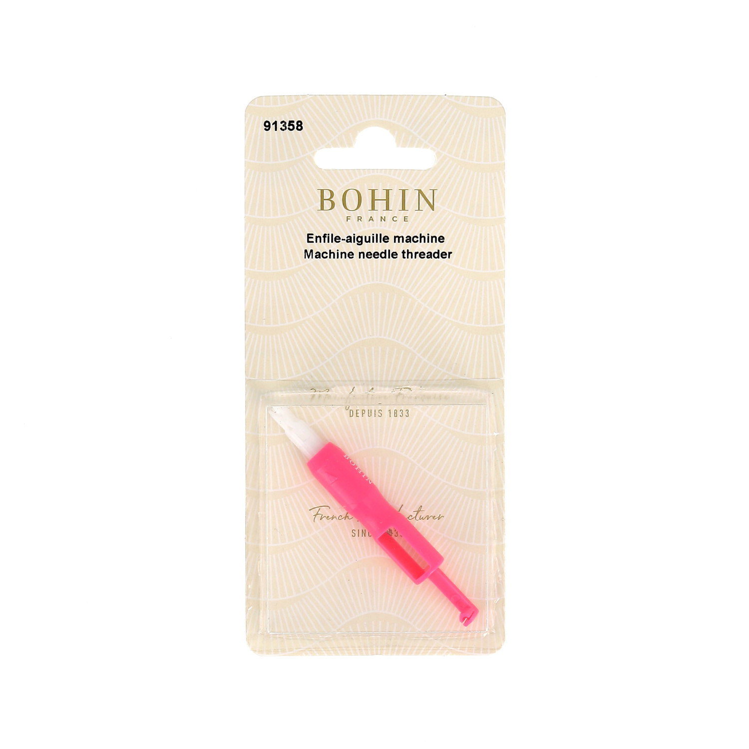 Needle threader for sewing machine