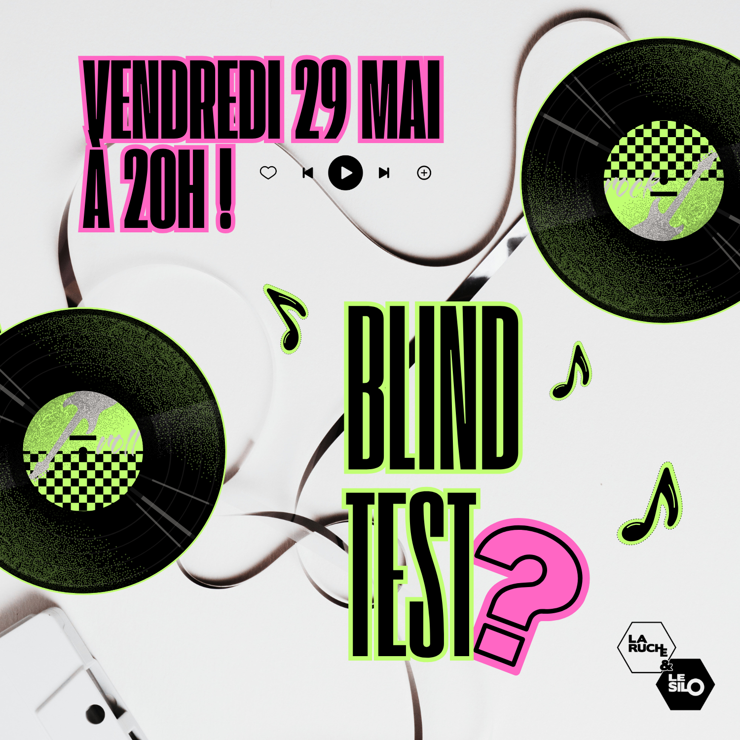 Event - Blind test