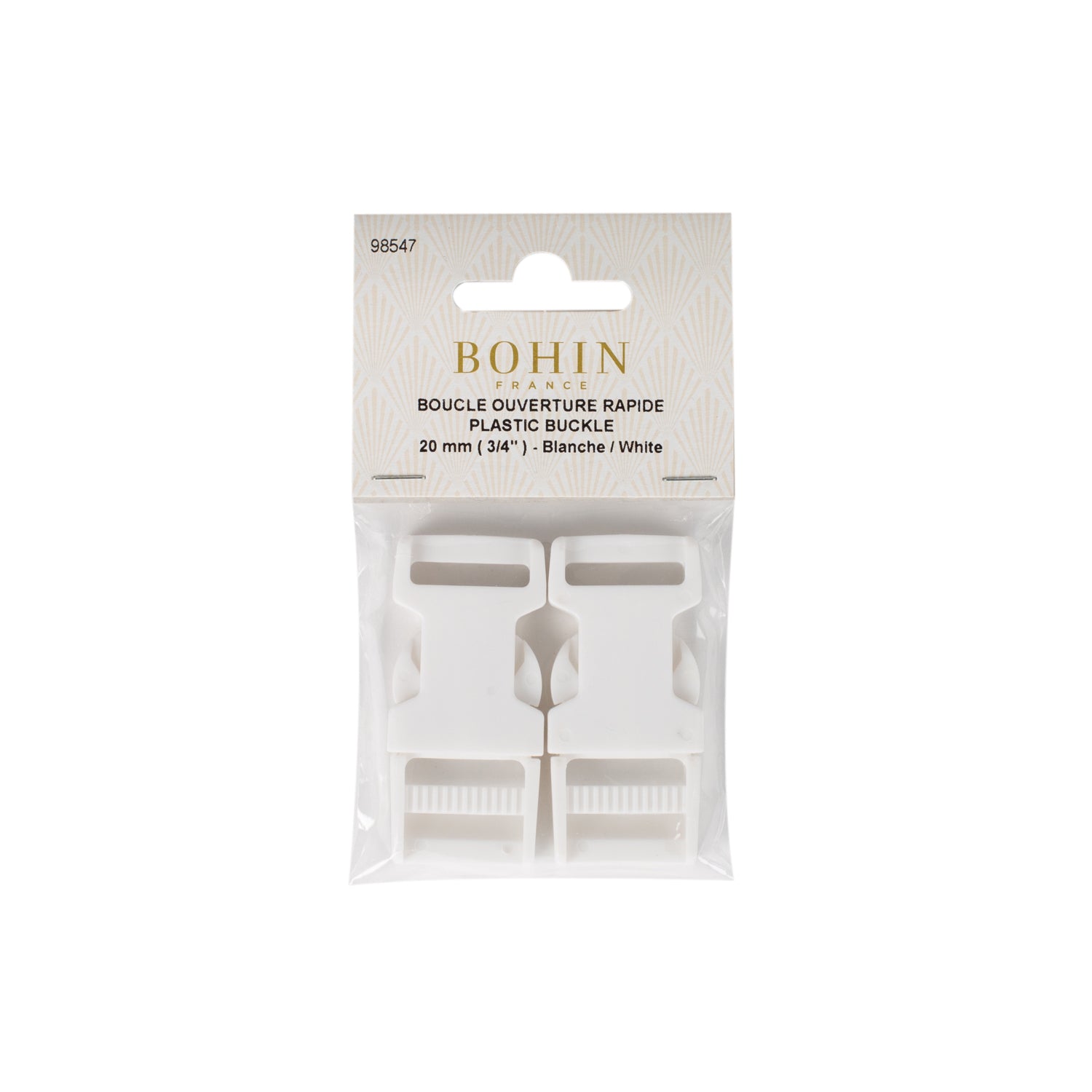 Boucles ouverture rapide plastique BOHIN 1