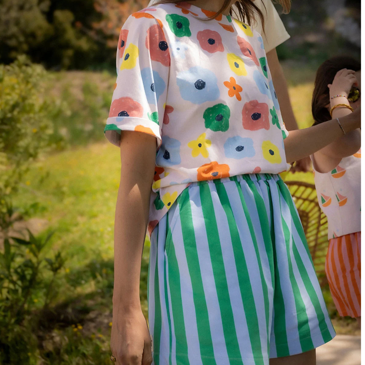 Chifoumi, the shorts and t-shirt set - Adult and child - Marmaï Patterns