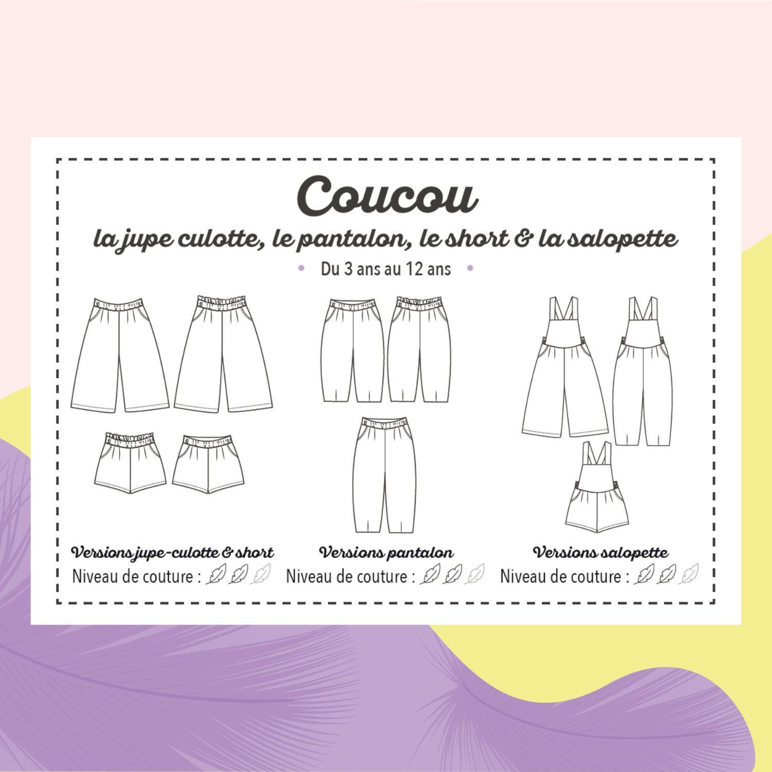 Hello, culottes, trousers and dungarees - Marmaï Patterns